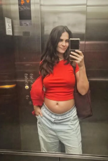 Mica Riera embarazada