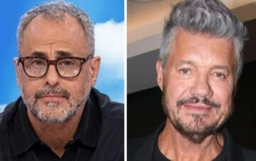 Jorge Rial y Marcelo Tinelli