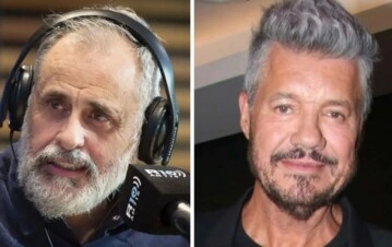 Jorge Rial y Marcelo Tinelli