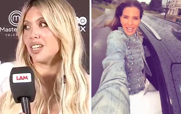 Wanda Nara se burló del polémico video de la China Suárez