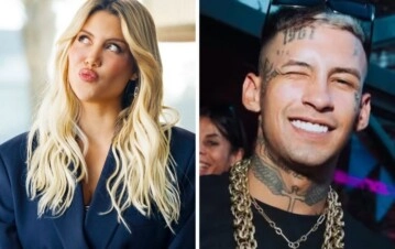 Wanda Nara y L-gante