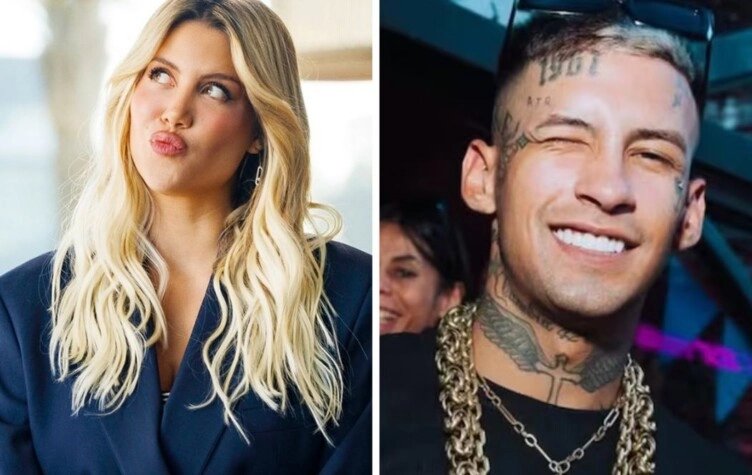 Wanda Nara y L-gante