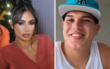 Daniela Celis y Thiago Medina
