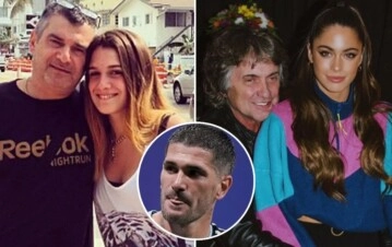 Papá de Cami Homs Tini Stoessel Alejandro Stoessel Rodrigo de Paul