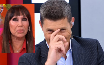 Es uno de los periodistas más facheros y seductores de la tele, estuvo casado con una famosa y su confesión sobre sus infidelidades sorprendió a Moria: "Sos el peor"