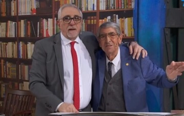 Ricardo Canaletti y Miguel Paradiso. (Captura de TN)
