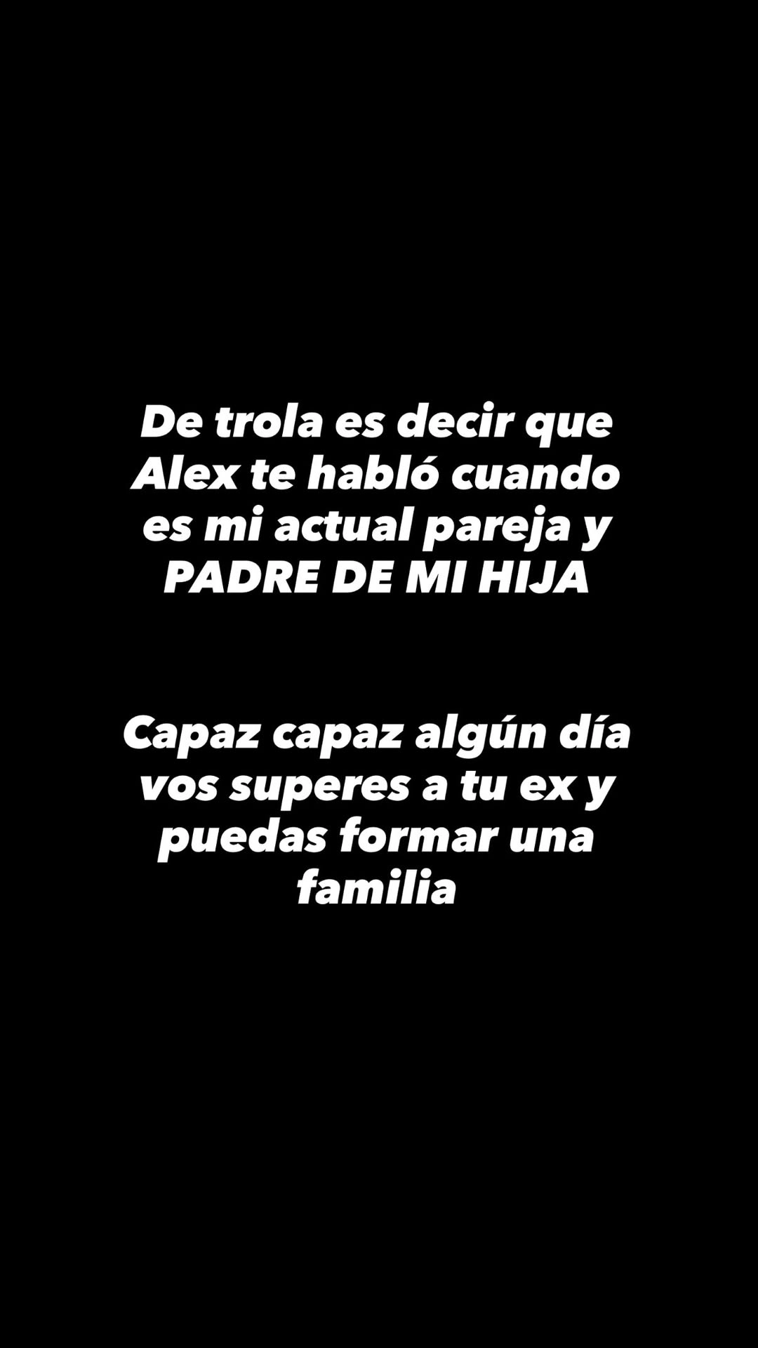 El picante posteo de Melody Luz contra su colega. Foto: IG.