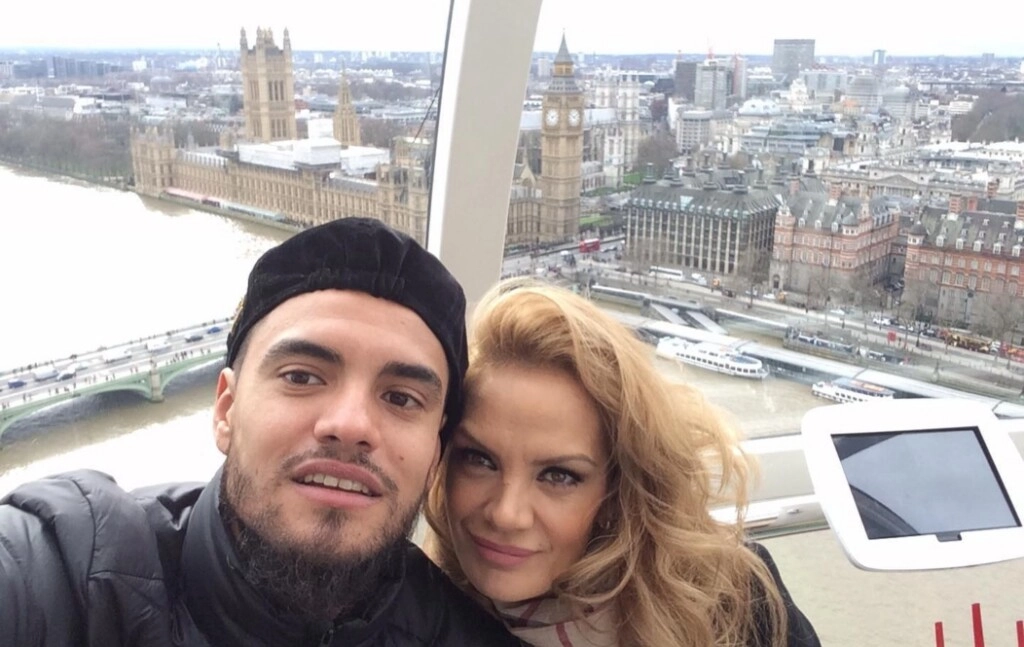 Sergio Chiquito Romero y Eliana Guercio. (Instagram)