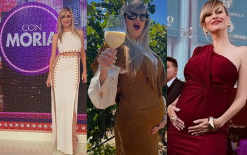 Fue panelista de Moria Casán, Pettinato y Lussich, actuó en novelas muy exitosas, se casó en una ceremonia templaria y anunció su primer embarazo a los 41 años: "Luminosa"
