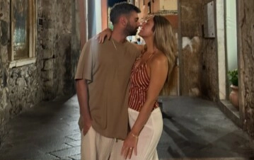 Sofía Kotler y su pareja. (Instagram)