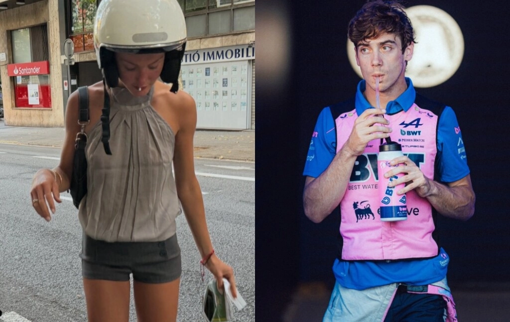 Sofía Solá y Franco Colapinto. (Instagram)