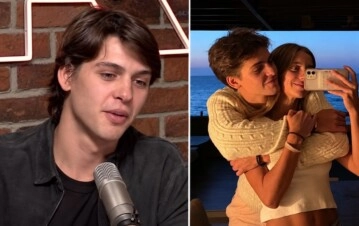 Tiene apenas 21 años, formó parte del éxito de Cris Morena y blanqueó su nuevo romance con la amiga de su exnovia Tuve que esperar dos meses