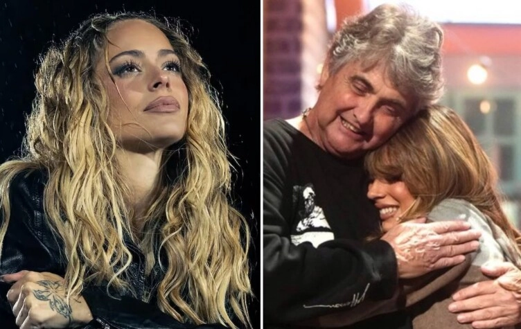 Tini Stoessel Alejandro Stoessel (Instagram)