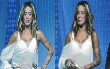 Tini Stoessel llanto (Captura Video)