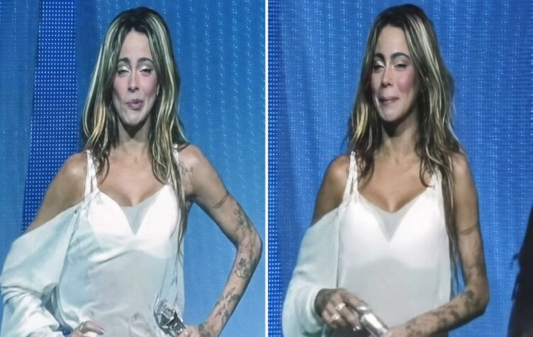 Tini Stoessel llanto (Captura Video)