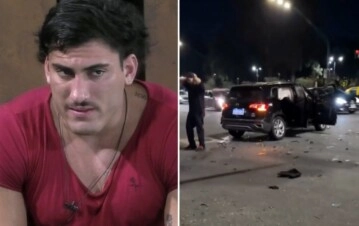 Tomás Holder accidente