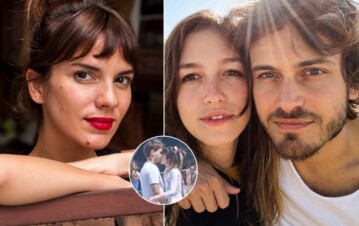 ¡Un montón! El apasionado beso con Andrés Gil que Gime Accardi mostró con un picante mensaje antes de que se destapara su romance prohibido