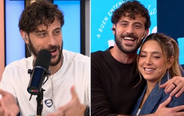 Diego Leuco confesó lo que le pasó con Sofi Martínez tras su romántico reencuentro en La Peña de Morfi: “Me expuse un montón y…”