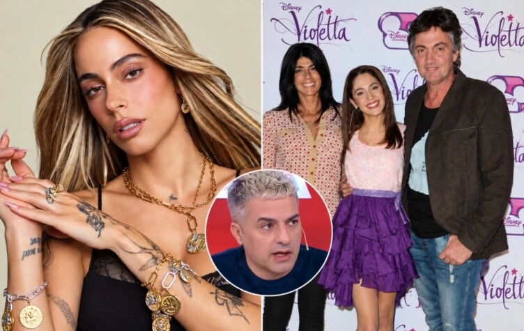 tini stoessel-ángel de brito-alejandro stoessel-mariana muzlera