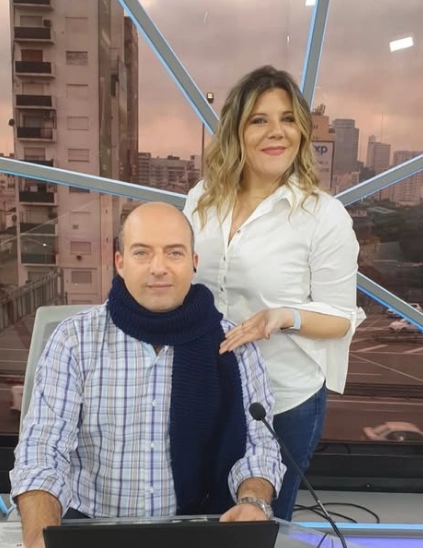 Dominique y Fernando Confessore, dos grandes compañeros de TN y El Trece