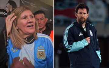 El gesto de Celia, la mamá de Lionel Messi, que dejó en shock a un movilero tras la despedida