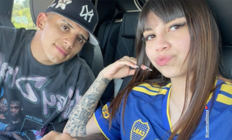 Leo Flores, la nueva estrella del fútbol argentino, de novio con una regueteonera