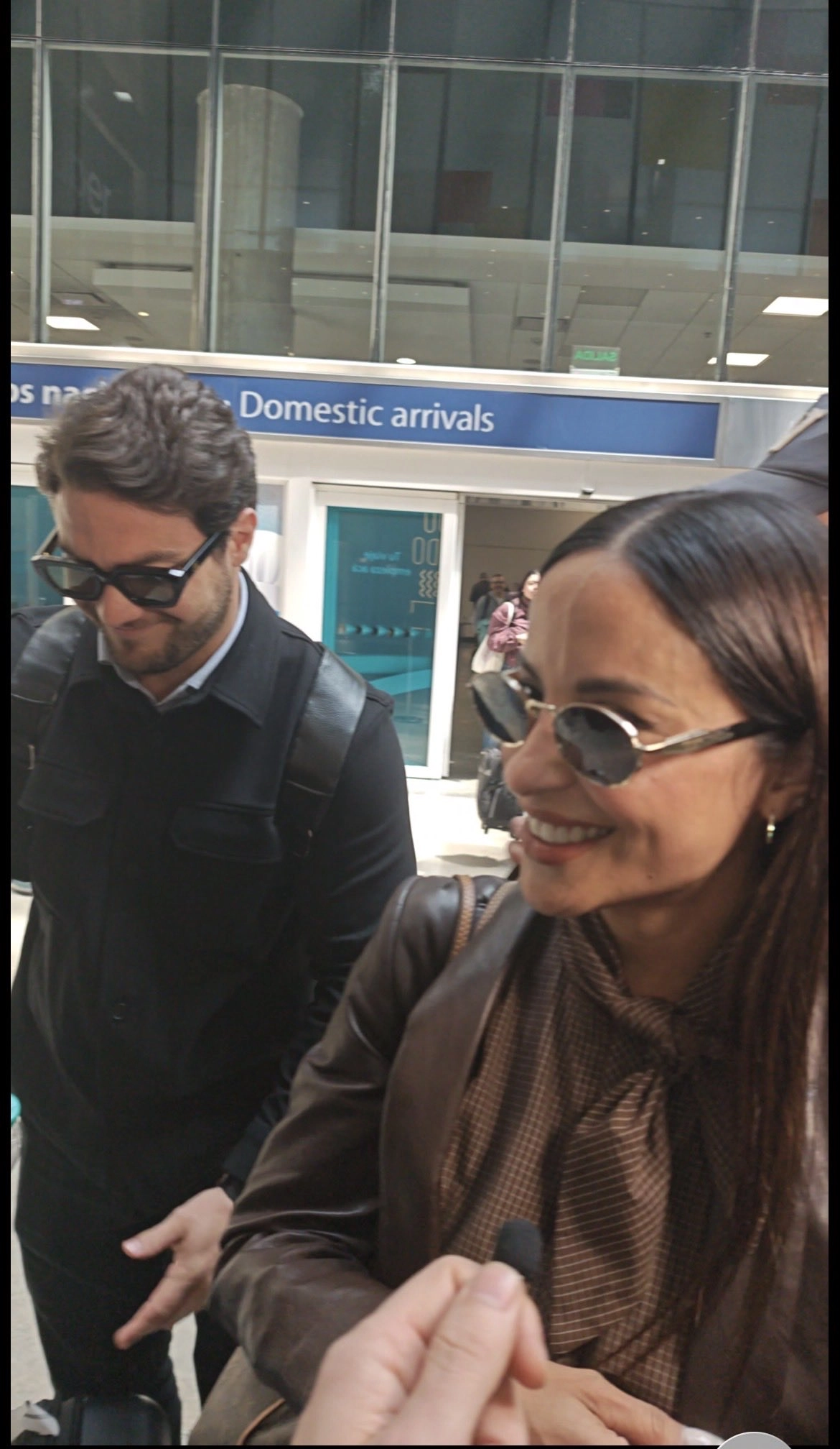 Lourdes Sánchez y Francisco Liotta. Foto: X.