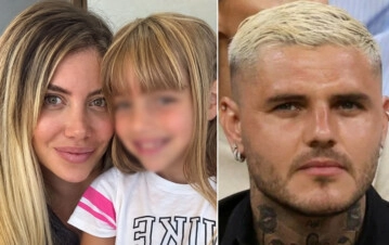 Isabella Icardi cumple 10 años y Wanda Nara le dedicó emotivo mensaje, y lo dejó afuera a Mauro Icardi- el doloroso gesto del futbolista con su hija