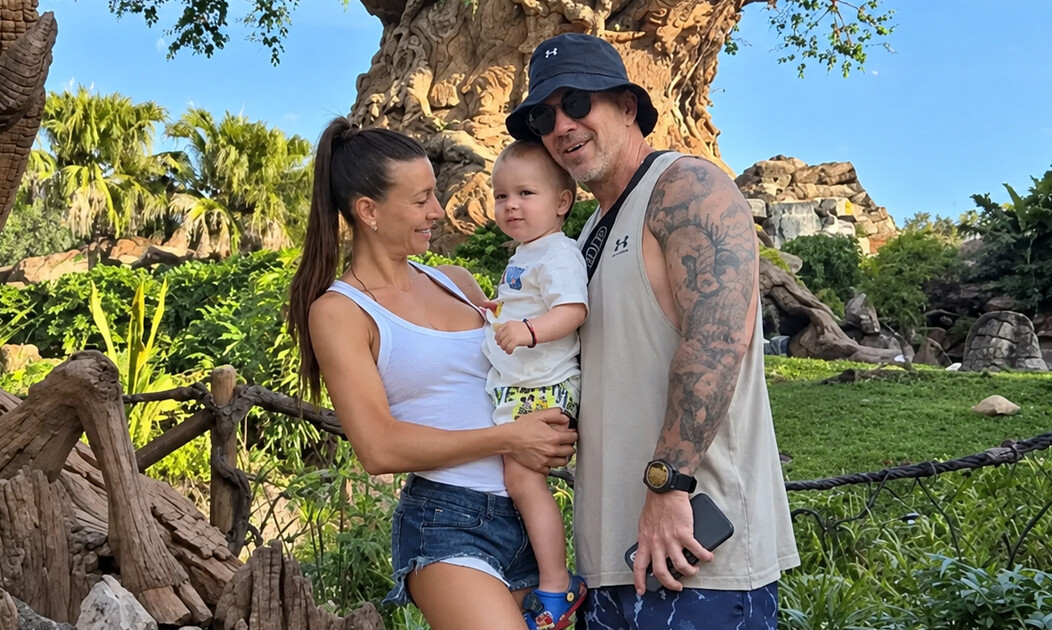 Las tremendas vacaciones de Sol Pérez y Guido Mazzoni, junto a su hijo Marco, disfrutando por Disney
