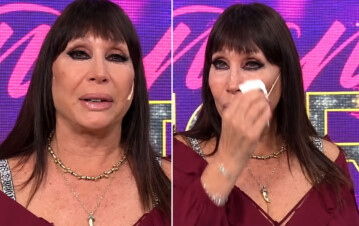 Moria Casán devastada y rota en llanto, al anunciar la muerte de una de las personas más importantes de su vida: "Se murió solito, era un muy joven. No sé cómo despedirte"