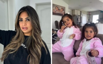 Daniela Celis protagonizó un emotivo momento con sus hijas, a un año del accidente de Thiago Medina: “Dando un poquito de nosotras”