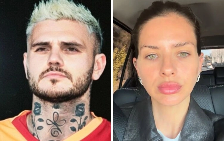 MAURO ICARDI Y LA CHINA SUÁREZ. FOTO: IG.