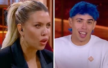 Wanda Nara y Luck Ra
