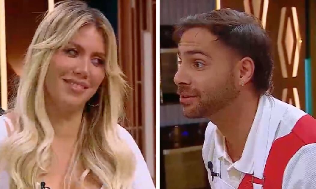 Wanda Nara encaró a Grego Rosselló en MasterChef y le hizo una inesperada propuesta en vivo: “¿Y si sale chape?”