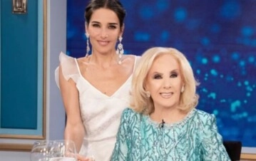 Juana Viale y Mirtha Legrand