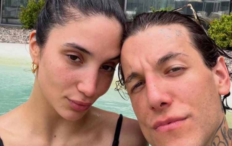 Melody Luz y Alex Caniggia. Instagram.