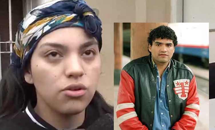Quimey, la hija del Roña Castro que lo acompañó en el Bingo de Morón