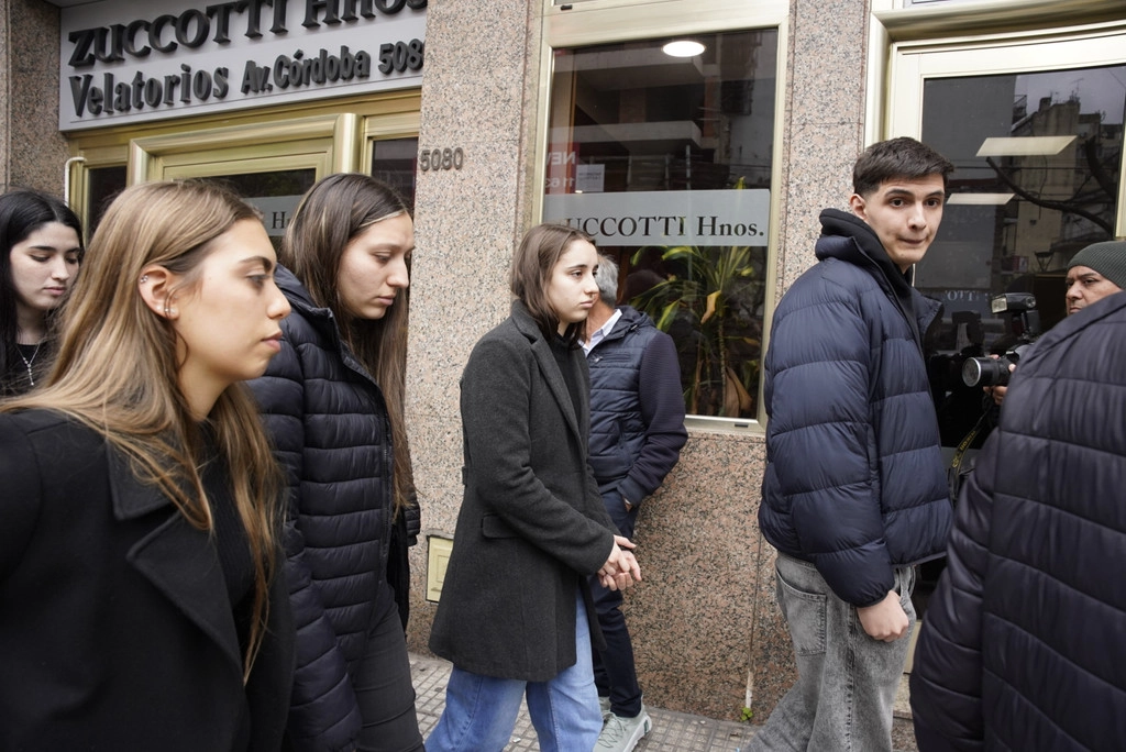 Candela, Julieta y Jimena, las hijas de Fernando Confessore. Foto: RS.