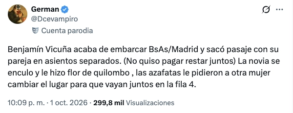EL TUIT ORIGINAL QUE CONTO LO QUE HABRIA PASADO CON VICUÑA.