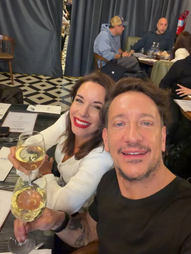 Las fotos que Nico Vázquez compartió con su Dai Fernández.