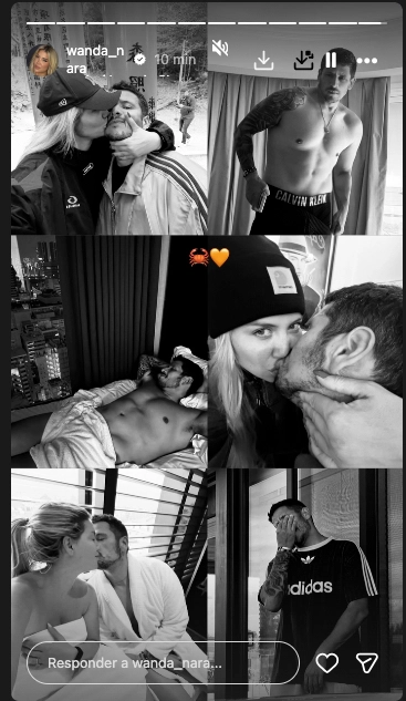 WANDA NARA CON MARTIN MIGUELES, EL HOMBRE QUE LE APORTA LOS "24 CENTIMETROS DE TRANQUILIDAD" QUE ALARDEO HACE UN TIEMPO.