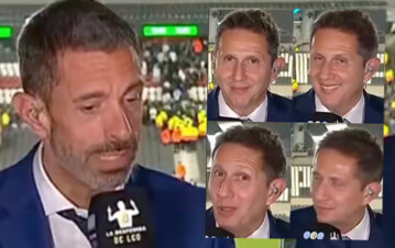 El relator Pablo Giralt en el ojo de la tormenta por "exagerar angustia" en la despedida de Messi: las caras de Varsky y el "pelotudo" que le dedicó el periodista que más lo conoce