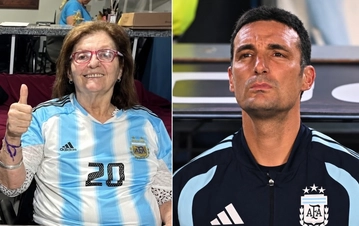 Murió la mamá de Lionel Scaloni, Eulalia Marzetti, a los 74 años, luego de atravesar un cuadro complejo de salud