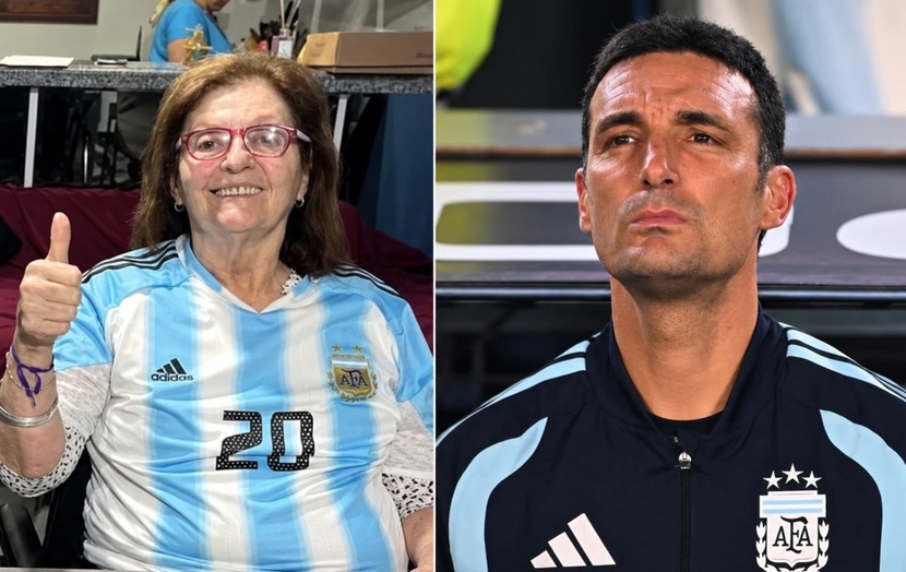 Murió la mamá de Lionel Scaloni, Eulalia Marzetti, a los 74 años