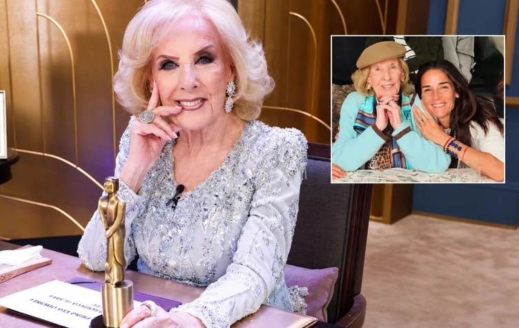 La primera foto de Mirtha Legrand tras pasar una delicada internación: junto a ella aparecieron sus bisnietos, Silvestre Valenzuela y Ámbar de Benedectis