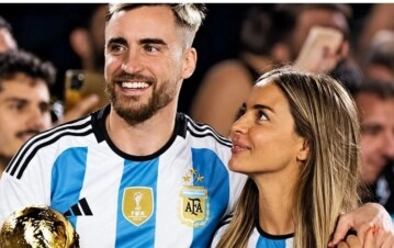 ¡Sorpresa! El fuerte anuncio de Caro Calvagni, la esposa de Nicolás Tagliafico, sobre su maternidad a los 31 años: "Estamos..."