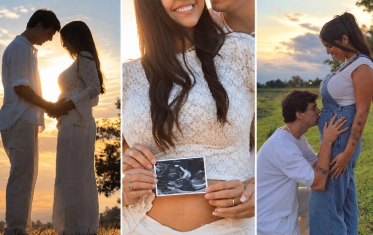 Se casaron en febrero, son la pareja de jovenes perfecta y ella anunció a sus 25 años que está embarazada de su primer hijo: "Todo lo que soñamos"