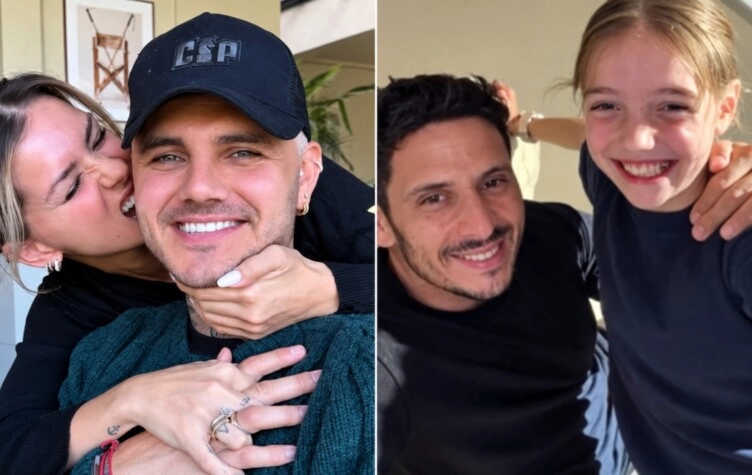 martín migueles, isabella icardi, mauro icardi y la china suárez