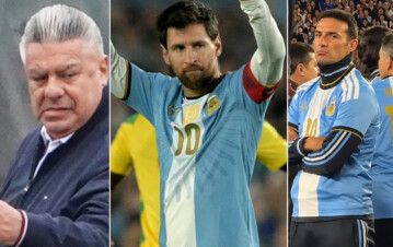 ¡Todo mal! El video de Scaloni indignado en la despedida de Messi que ubicó en la mira a Chiqui Tapia con fuertes versiones de pelea